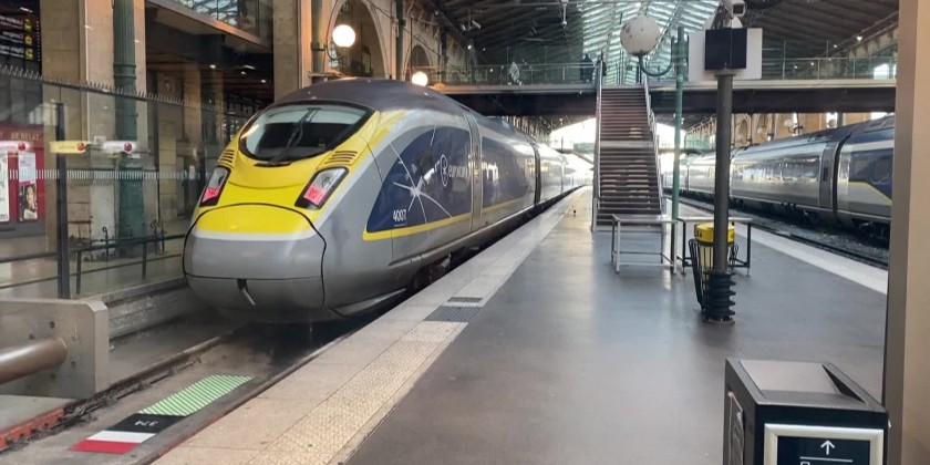 EUROSTAR TRAIN STATION PARIS GARE DU NORD visual data 6